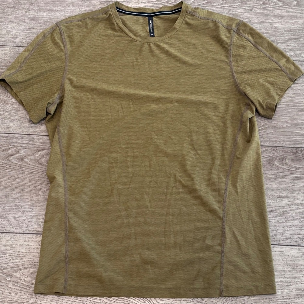 Ten Thousand Versatile Shirt Mens Medium Green Training Gym Casual Sporty